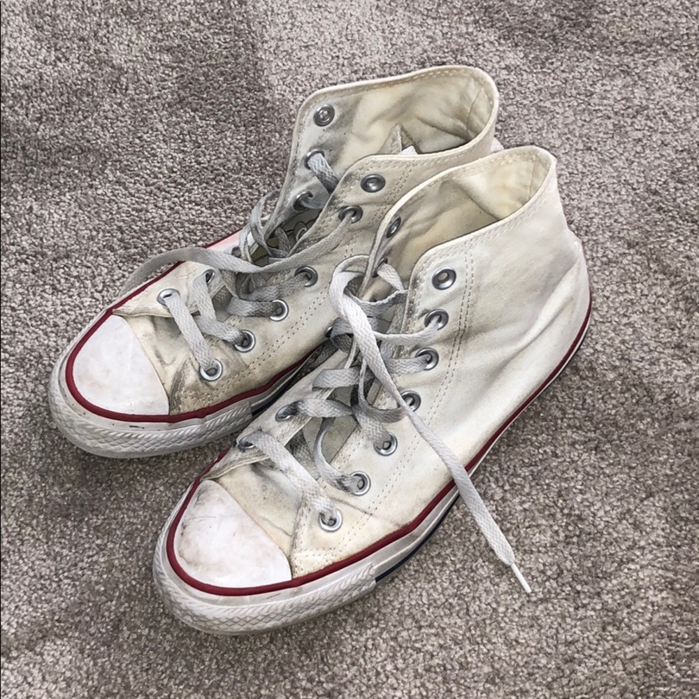 Women’s High Top White converse